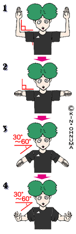 pushup Angles of shoulder,elbow